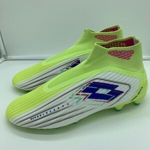 $210 Lotto Solista 100 Gravity VIII FG Soccer Cleats Unisex Men's size 9.5